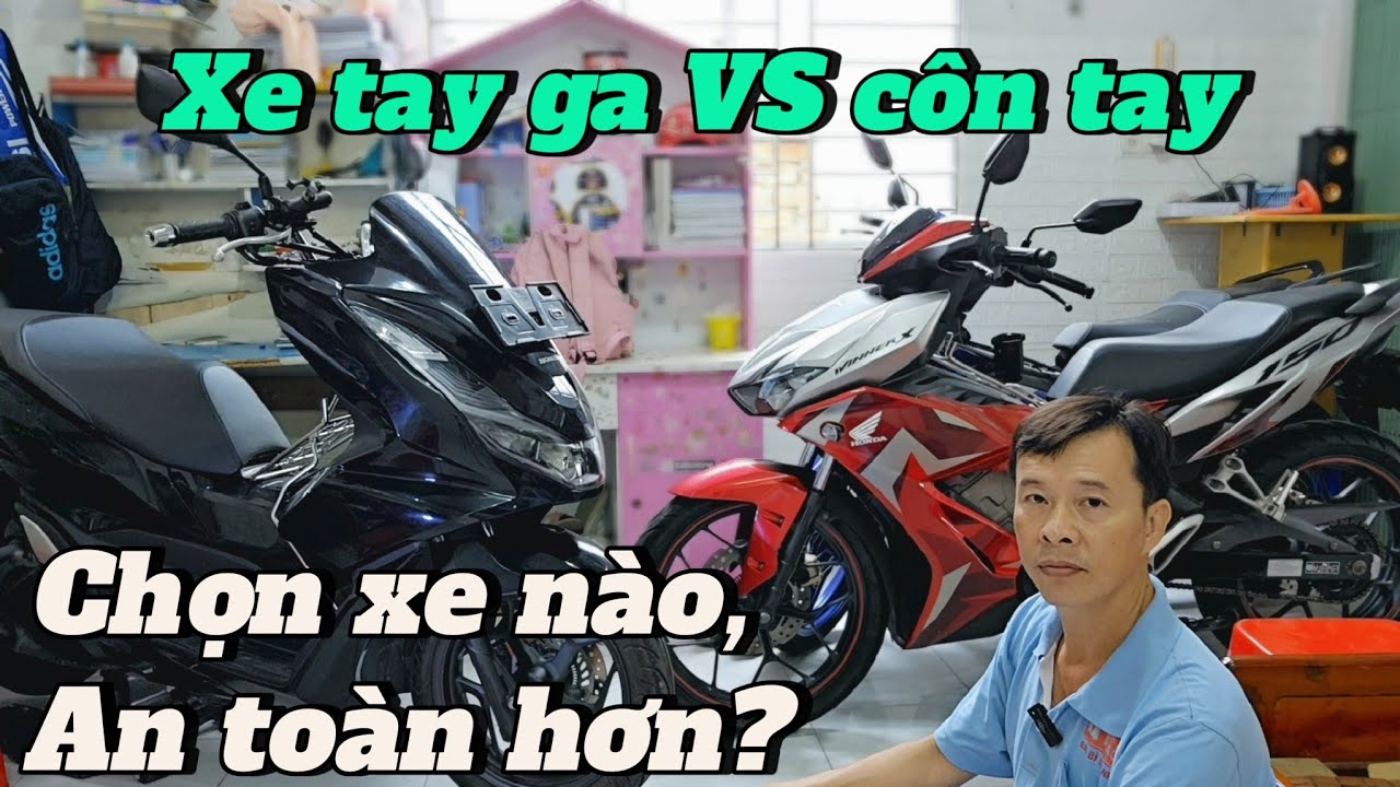 Lựa chọn Xe tay ga & Côn tay, xe nào AN TOÀN HƠN khi đi tốc độ cao?
