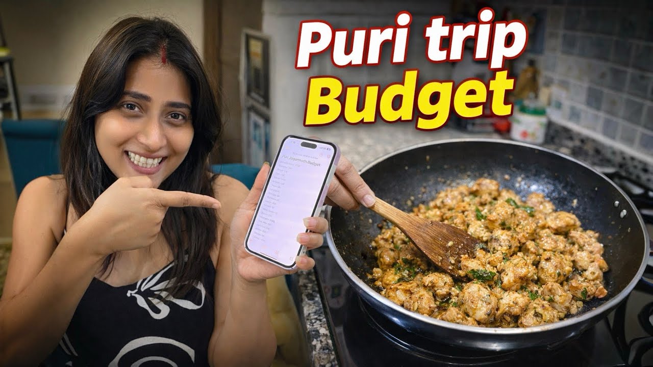 Puri Trip’or হিচাব দাখিল Butter Garlic Chicken’or লগত | Full Budget Reveal | Sumi&Suvi☁️