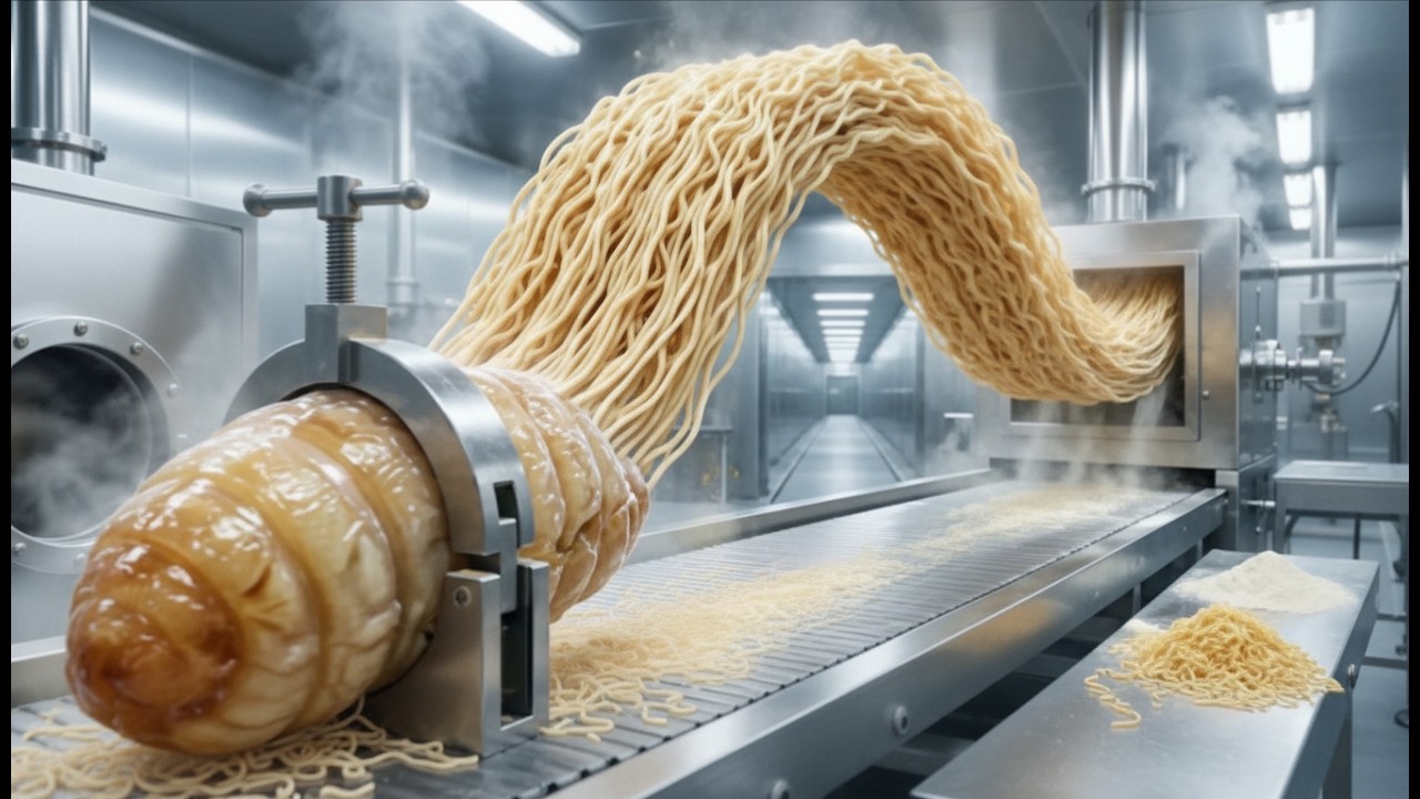 From Powder to Perfect Noodles 🍜 | Full Factory to Family Journey