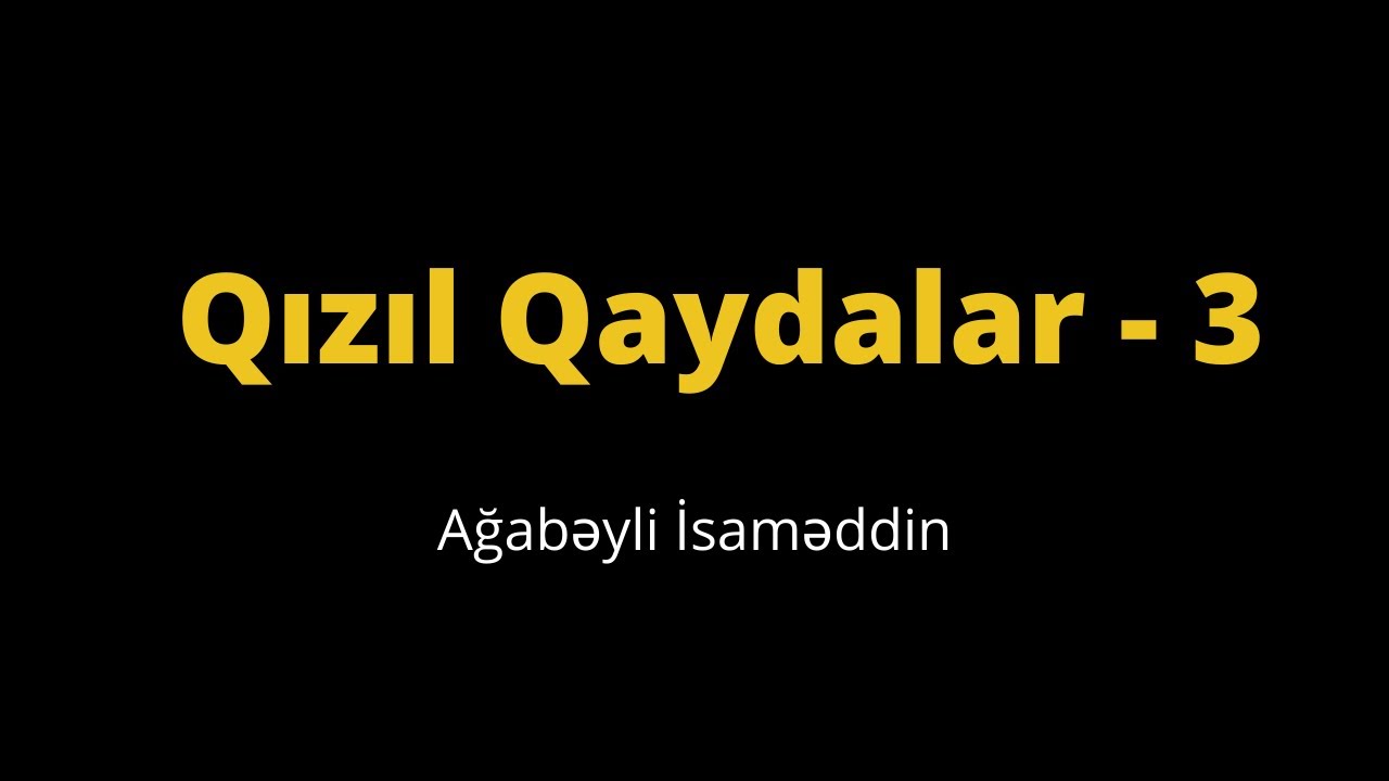 Riyaziyyat Qızıl Qaydalar - 3.Ağabəyli İsaməddin(MİQ,Setifikasiya)