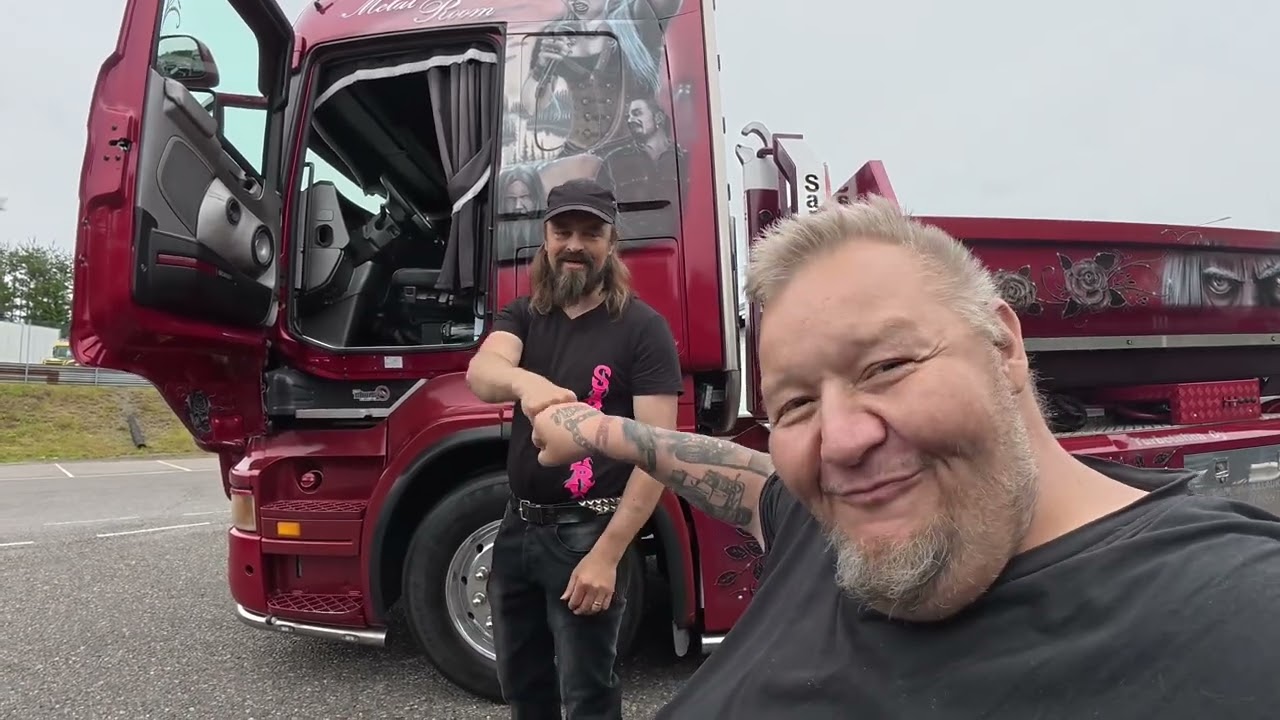 Vietiin auto valmiiksi lauantain tawastia truck weekend tapahtumaa