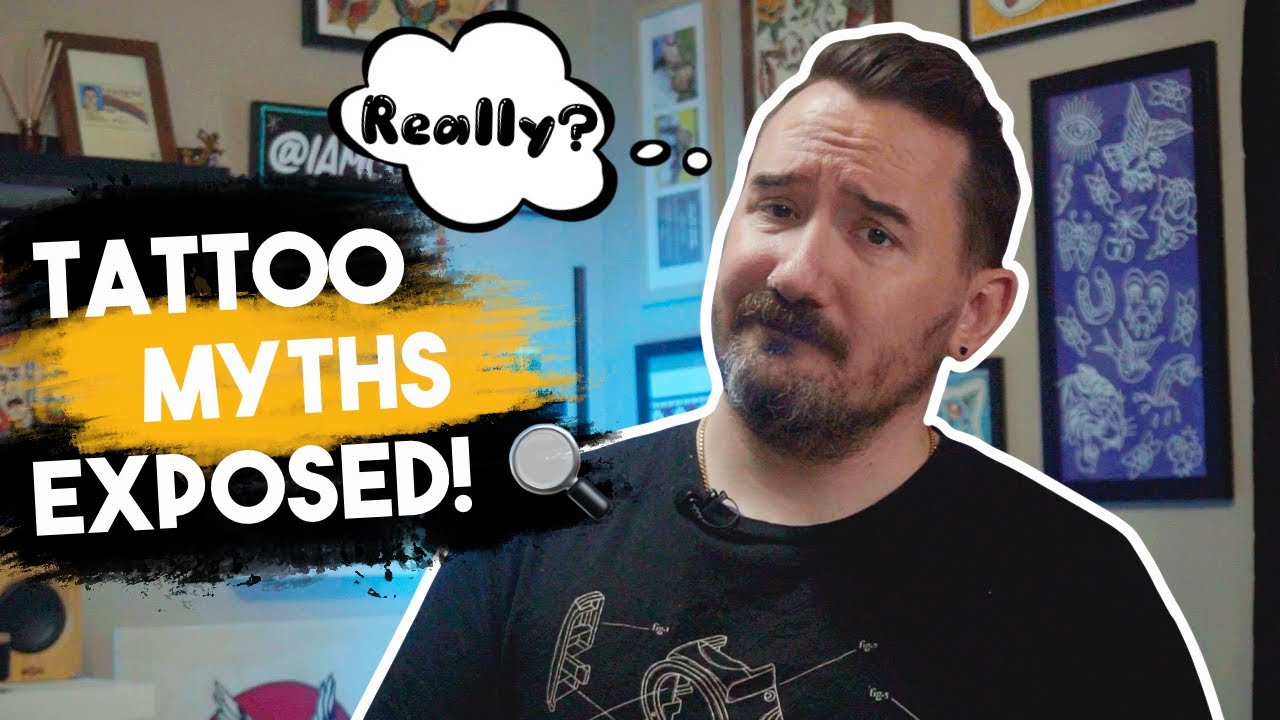 🔎7 Tattoo Myths BUSTED: The Truth Behind Common Tattoo Misconceptions