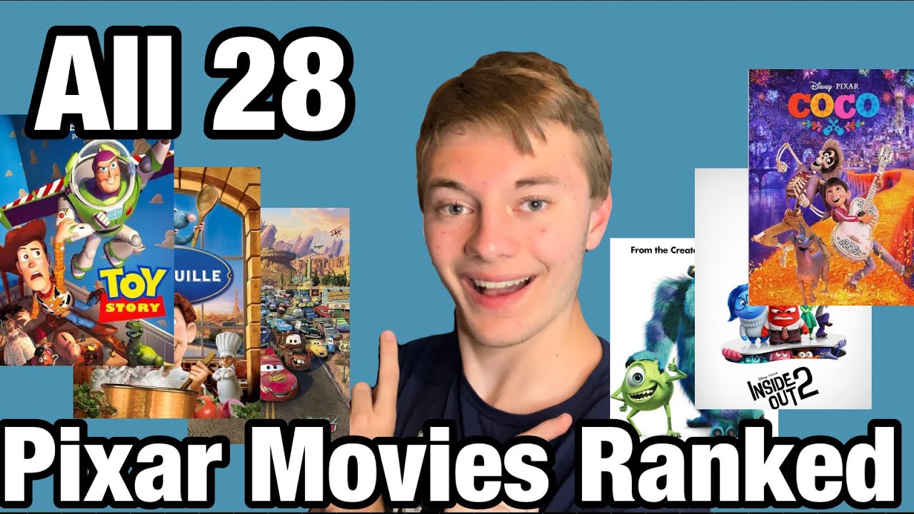 All 28 Pixar Movies Ranked