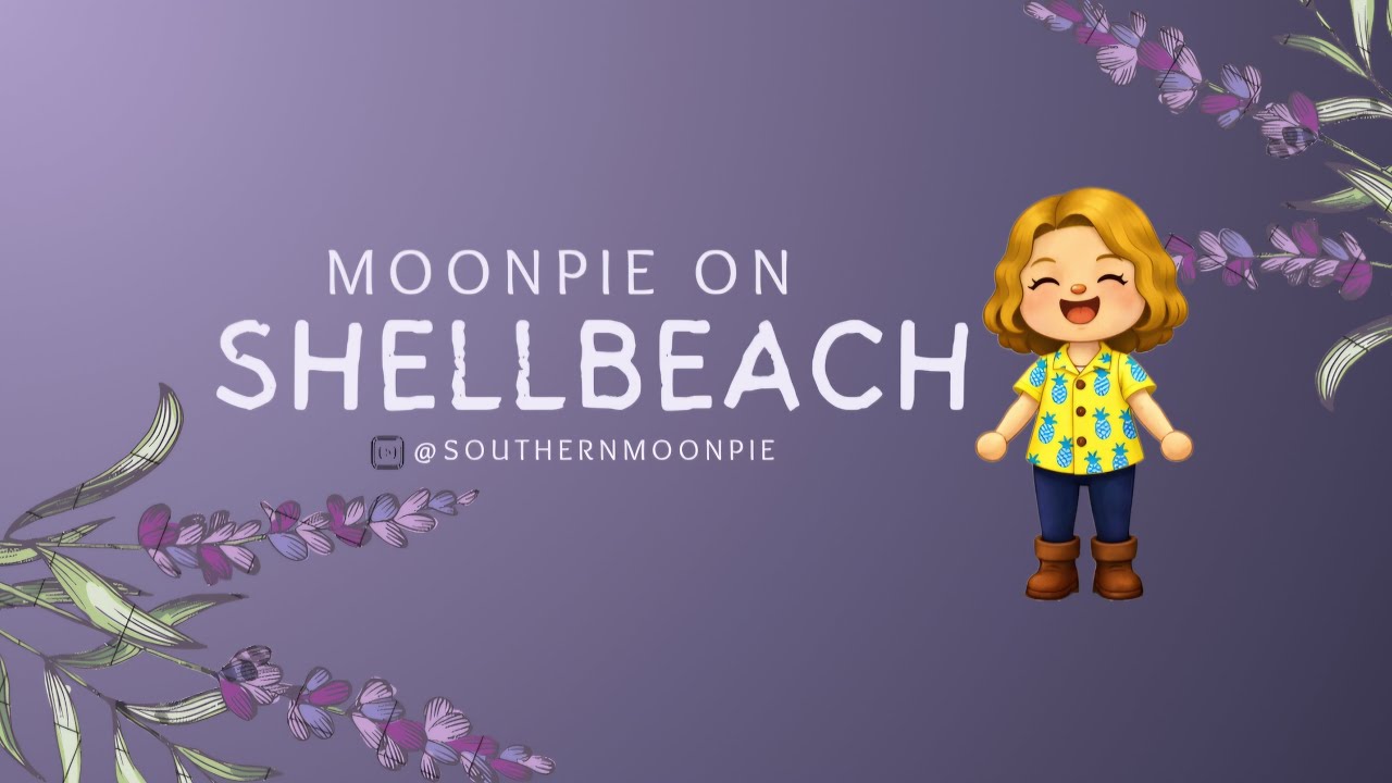 ACNH - Setting up Blathers' tent on ShellBeach