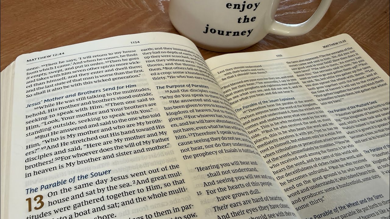 Read The Bible: Matthew Chapter 13