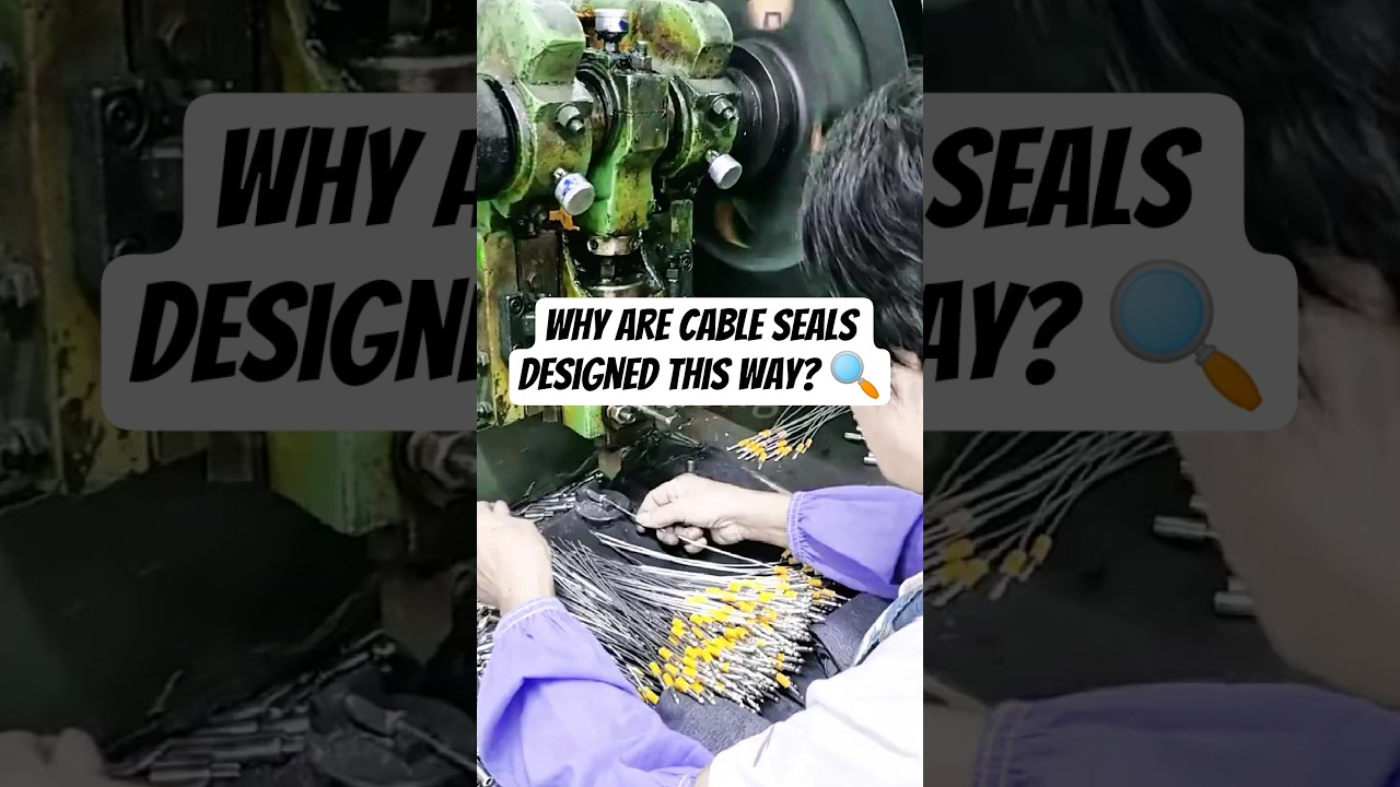 Why Do Cable Seal Heads Look Like That? The Unexpected Reason Behind This Engineering Design!