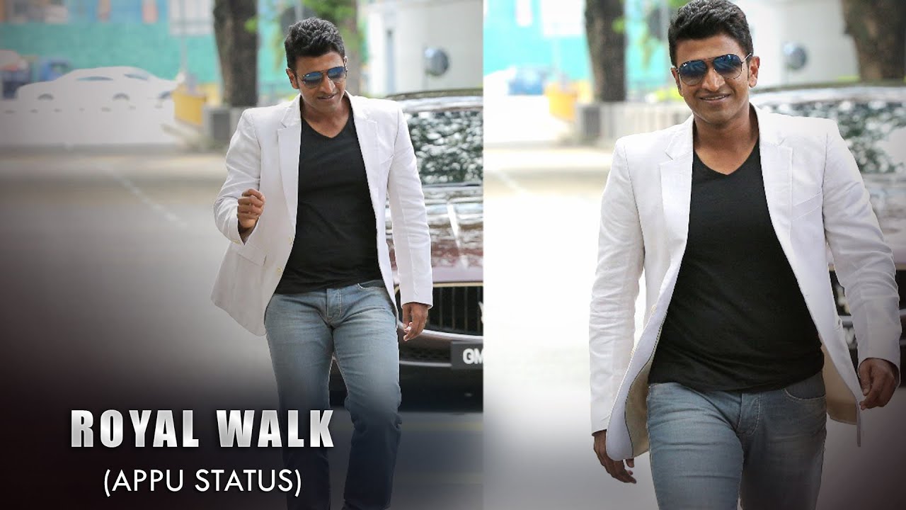 Royal Walk|Dr Puneeth Rajkumar New Kannada Whatsapp Status |Power Star|Appu|A M Edits