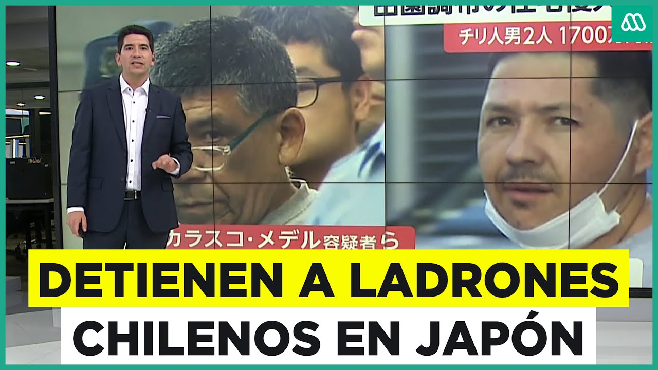 Detienen a banda de ladrones chilenos en Japón