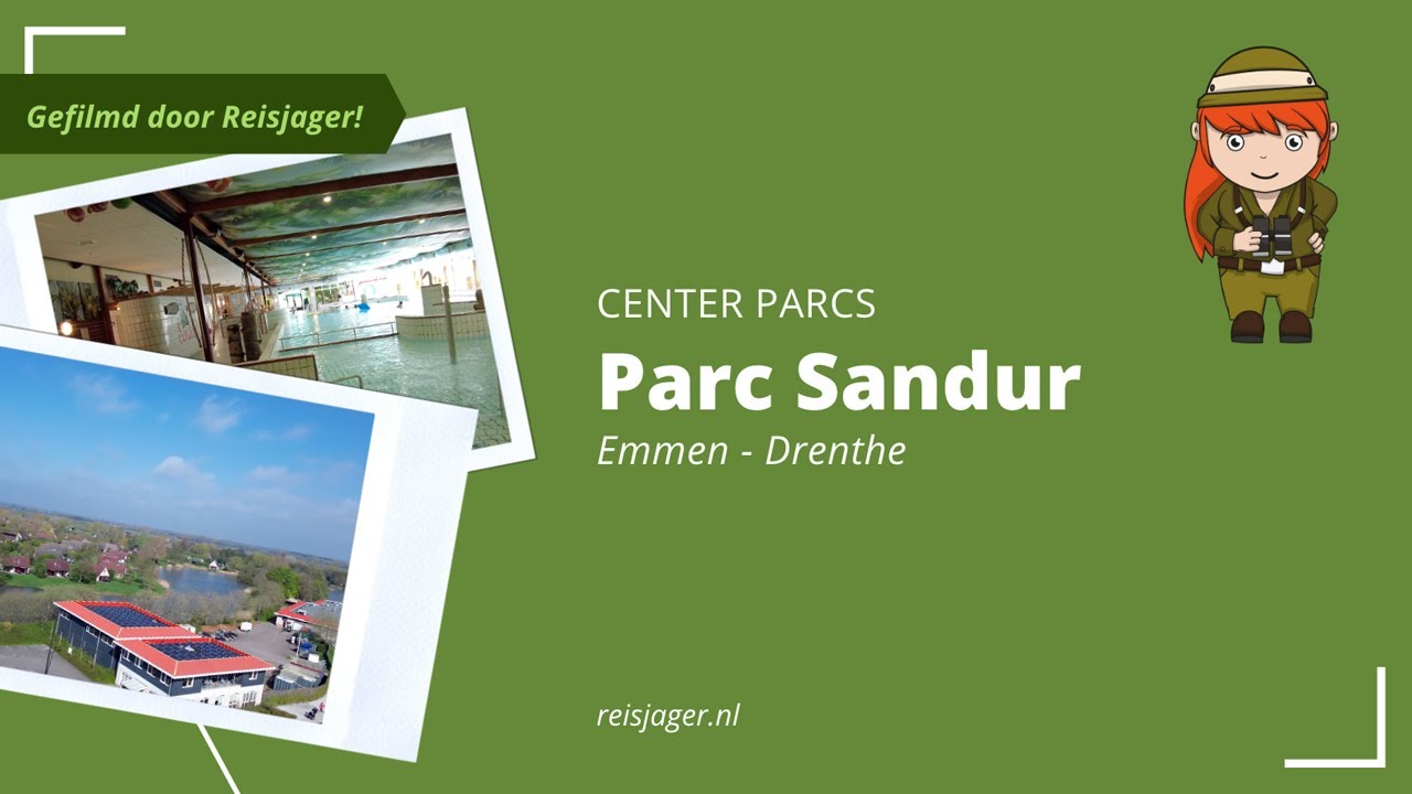 Center Parcs Parc Sandur Emmen - Parktour - 4K (HDR)
