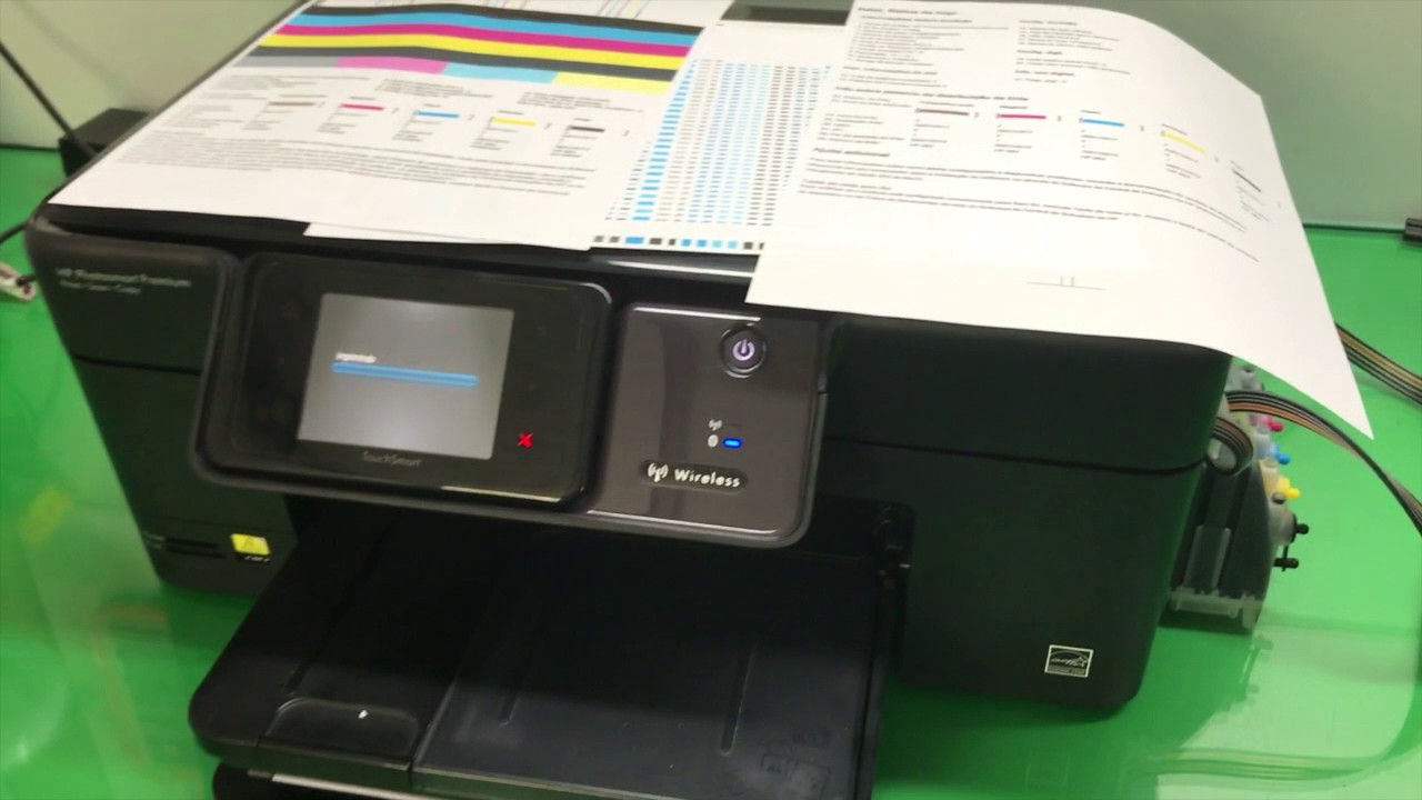 Impressora HP B209a de 5 Cartuchos (364/564) que não tinha funcionado, agora funfou!