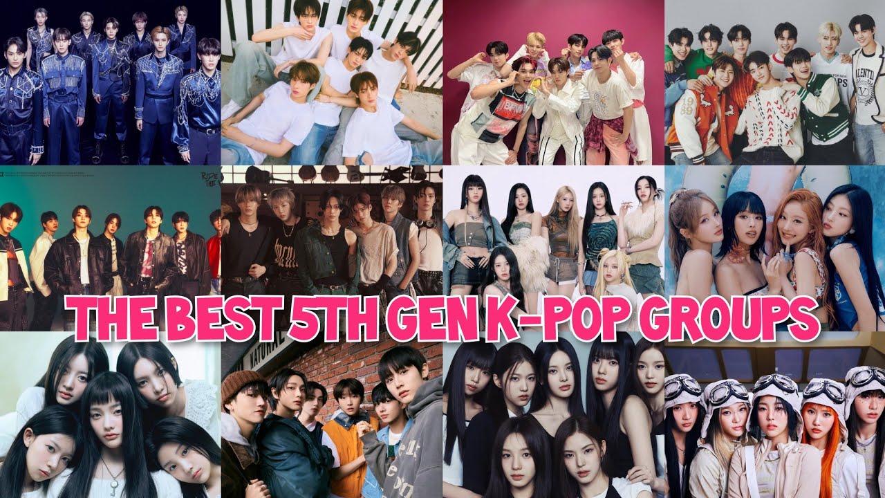 THE BEST 5TH GEN K-POP GROUPS [TOP 50]