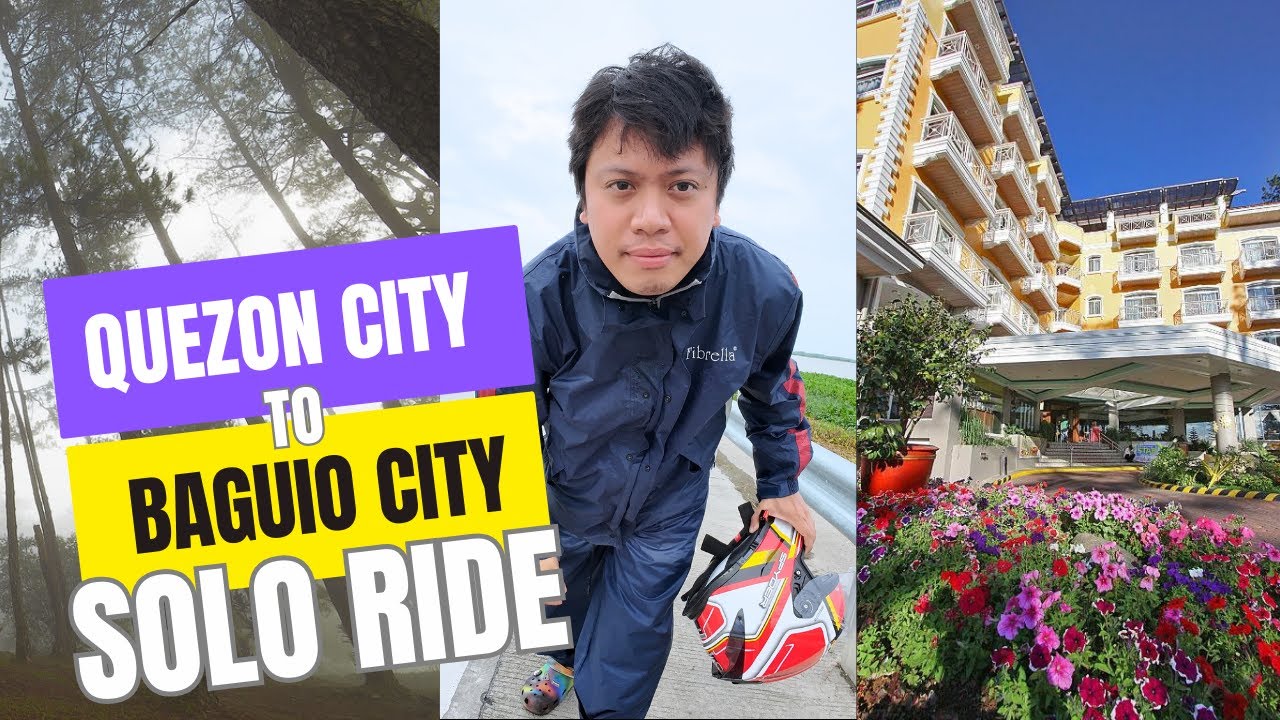 Quezon City to Baguio City | Solo Ride | Honda Click 150i | Hotel Elizabeth
