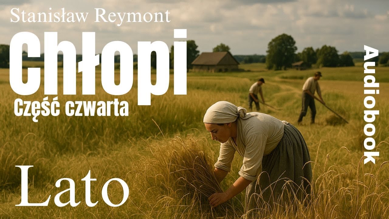 Chłopi. Audiobook. Część czwarta - lato. Cały audiobook. Władysław Reymont. Powieść.
