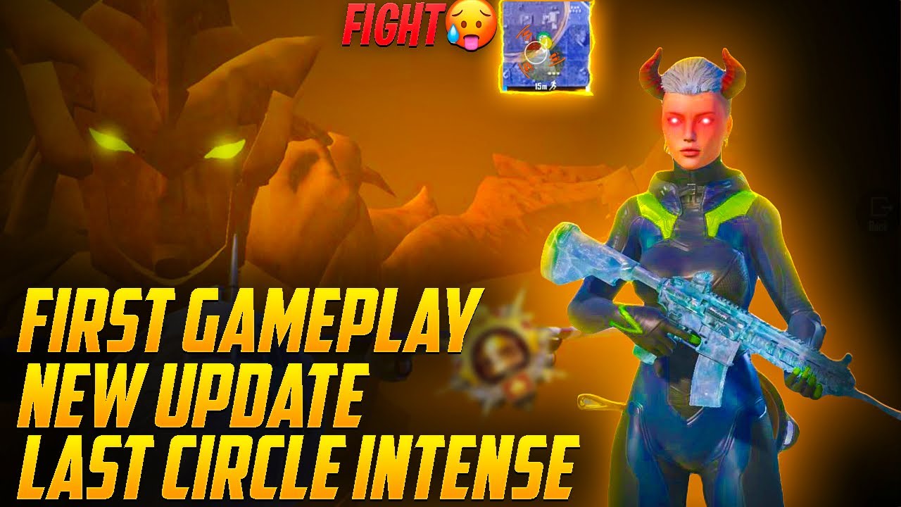 New Update Gameplay | Last Circle Intense Fight | Pubg Mobile | HOW BRAND