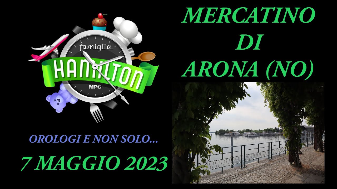 Mercatino di Arona (NO) 7 Maggio 2023