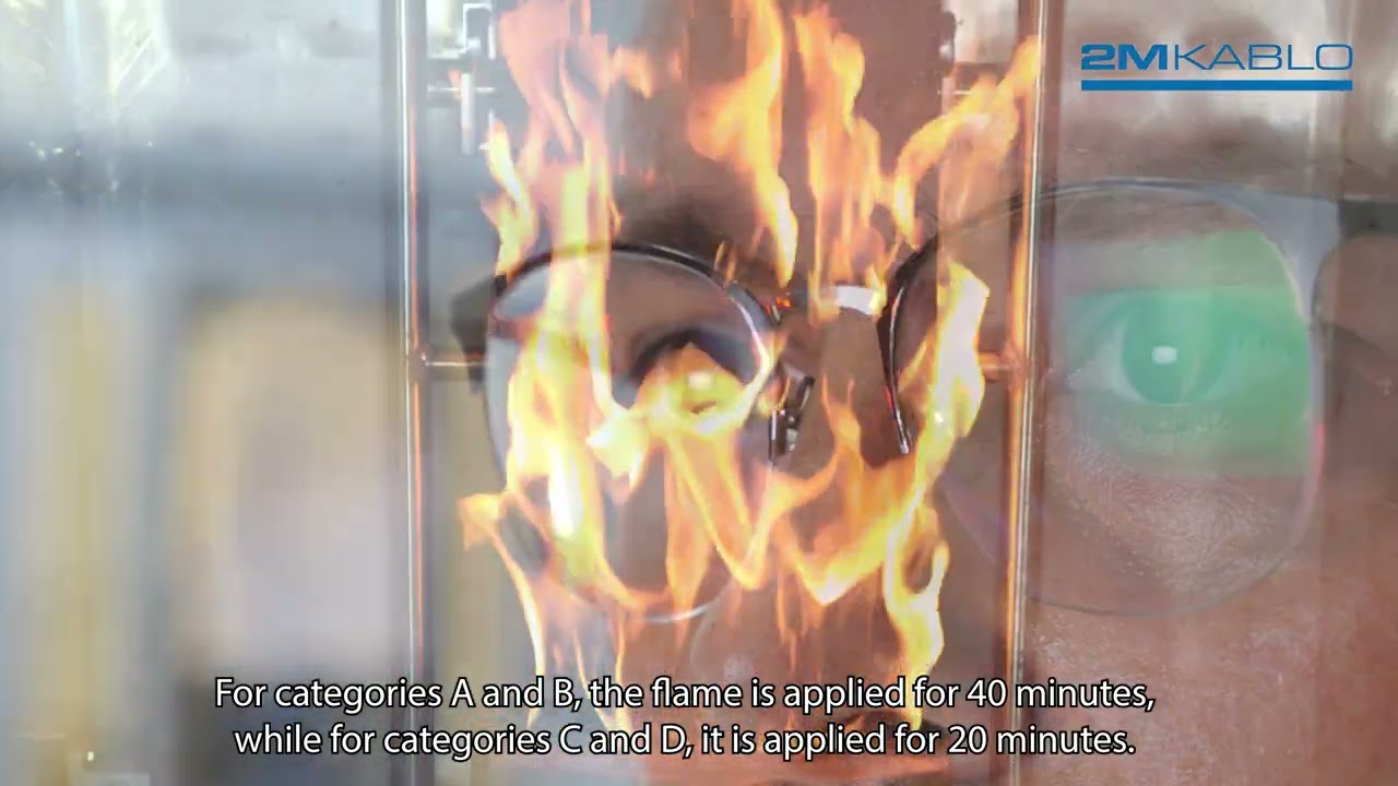 Vertical Flame Test for Cable Bundles