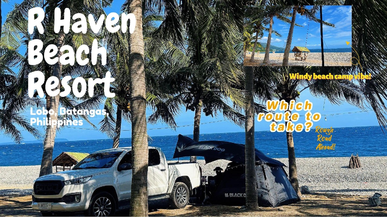 Episode 3 | R Haven Beach Resort | Beach Camping | Camping Life |Blackdog | WhereThunderRoamsPH