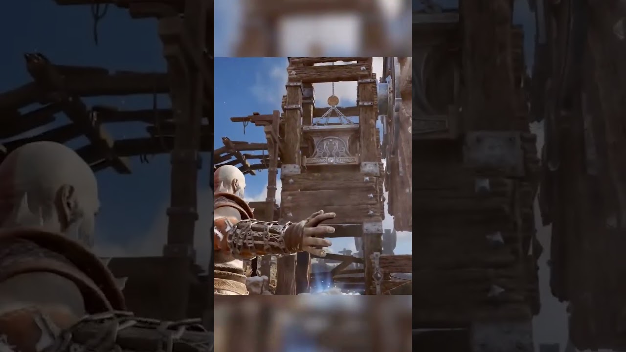 Головоломки с водяным колесом 🤔 | God of War Ragnarok #shorts