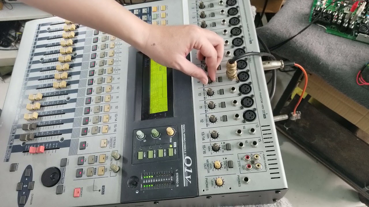 test yamaha o1v sn 2170