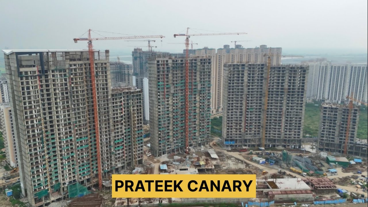 Prateek Canary | Sector 150, Noida | Construction Update #Prateek #Canary #150Noida