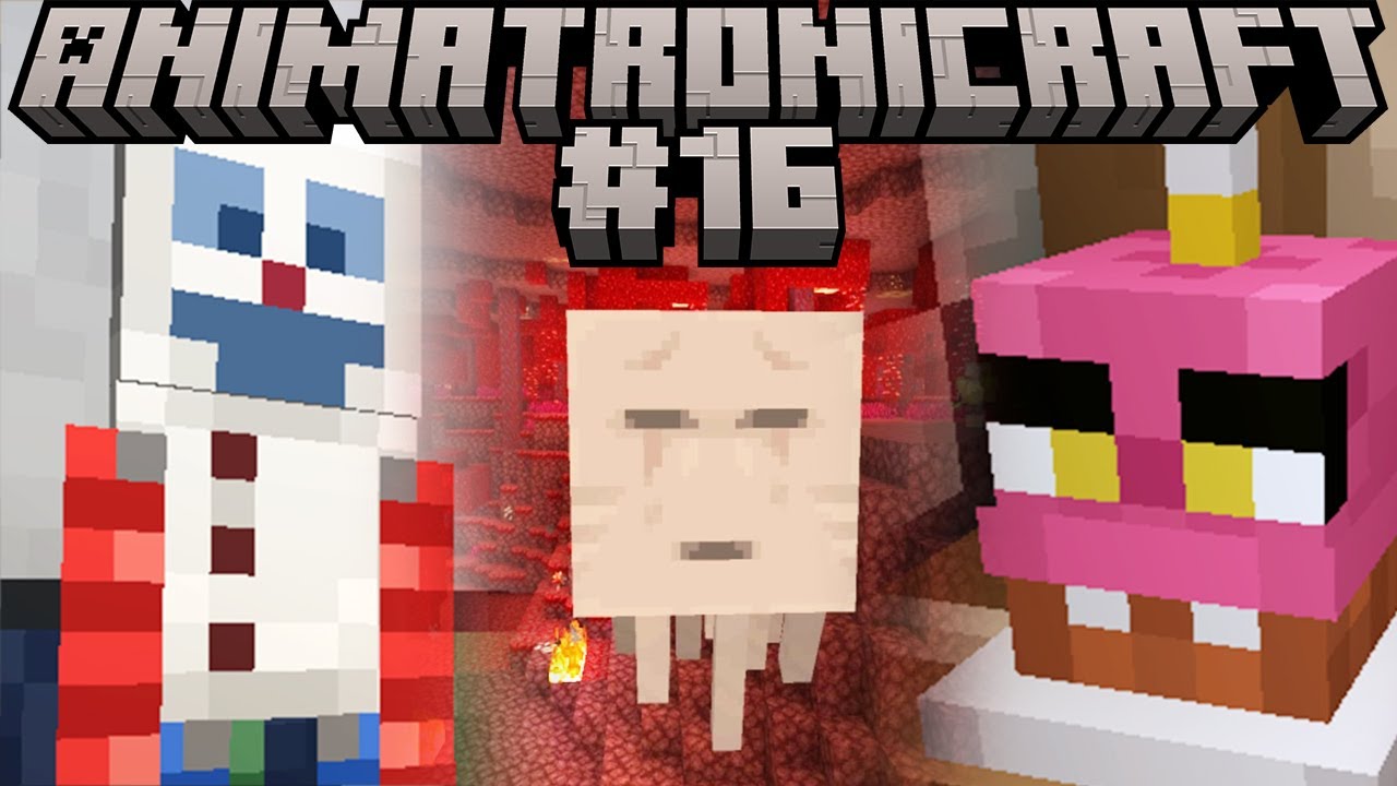 Construimos FNAF 2 en Minecraft y Acabamos PERDIDOS a 10.000 Bloques - Animatronicraft