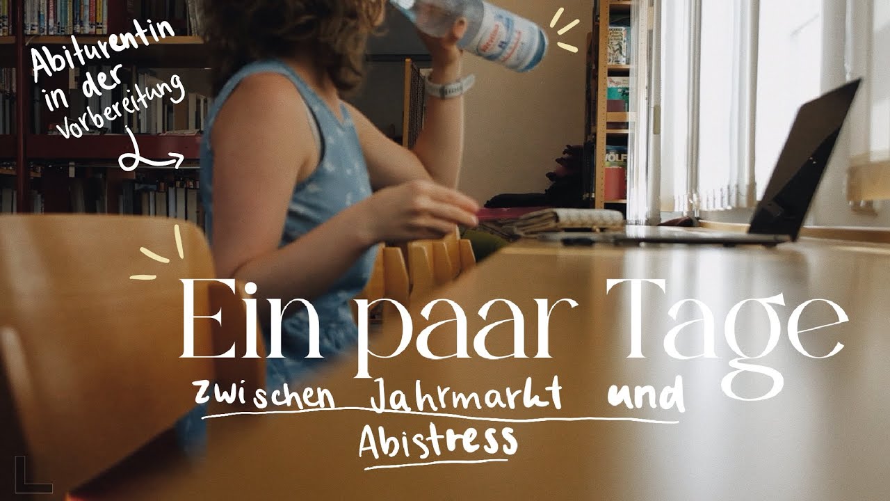 Auf das MÜNDLICHE ABITUR vorbereiten (und Social Time) 🗓️🌷🖋️ Ein Vlog