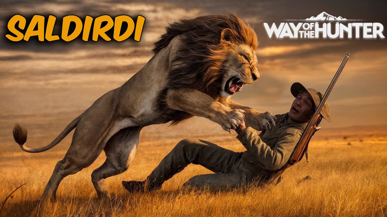 AFRİKA'DA ASLAN İÇİN AKŞAM YEMEĞİ OLUYORDUM !  | WAY of THE HUNTER