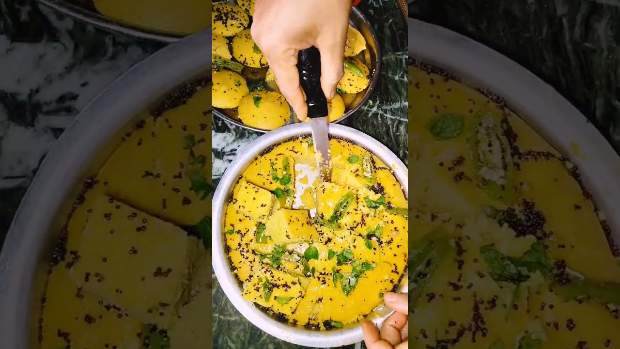 बिल्कुल स्पंजी और सॉफ्ट ढोकला बनाने की आसान रेसिपी | Perfect Gujarati Dhokla Recipe | Instant Dhokla