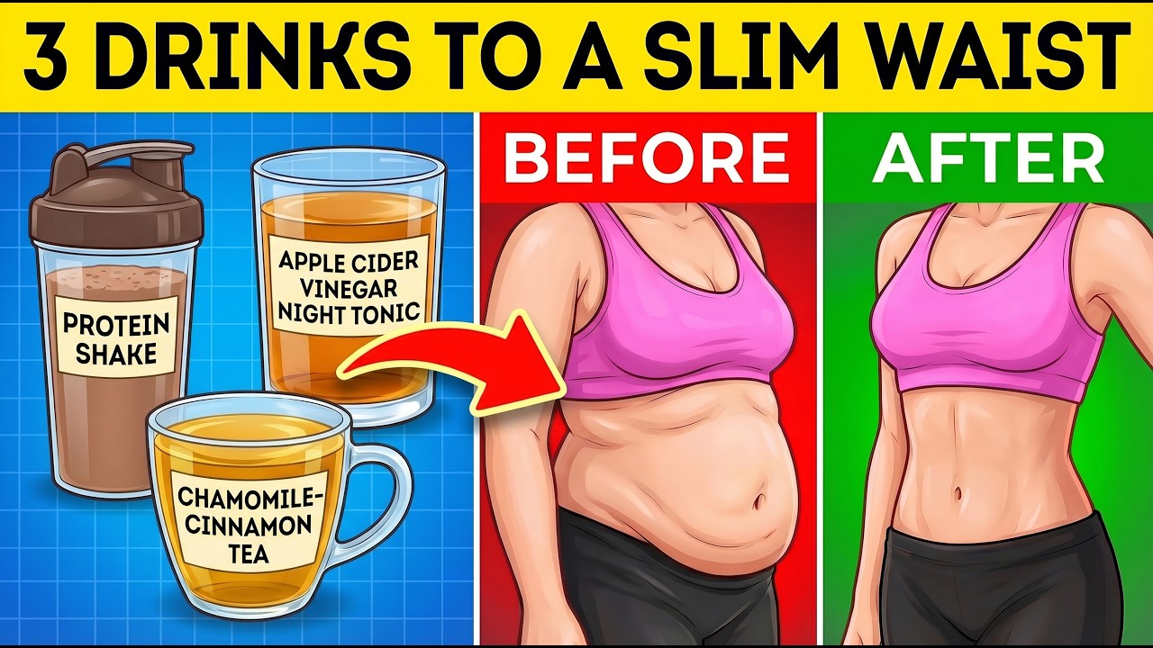 3 Bedtime Drinks That Shrink Belly Fat Overnight No Exercise
