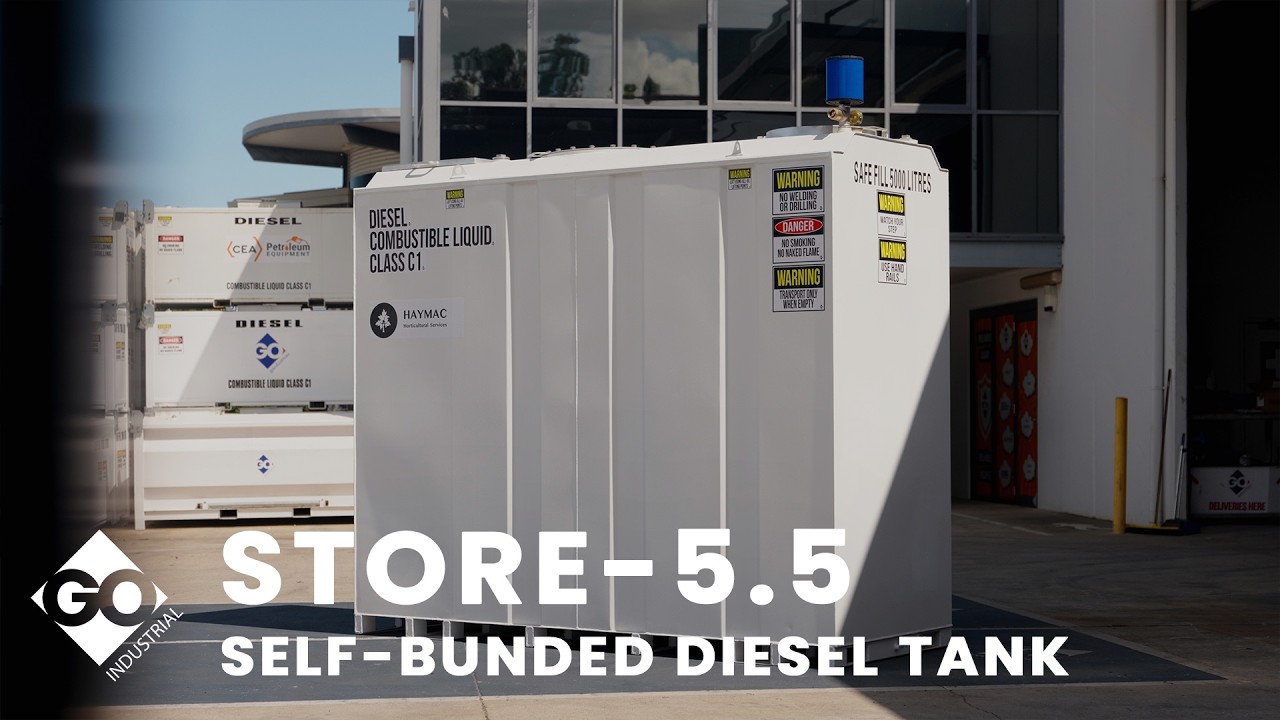 Secure On-Farm Fueling | A Custom GO Store-5.5 Self-Bunded Diesel Tank Walkthrough