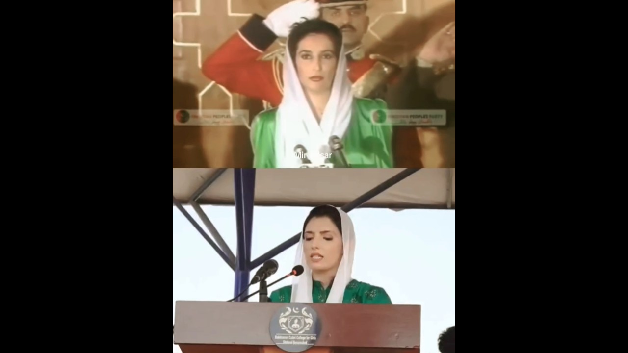 Asifa Bhutto & Benazir Bhutto