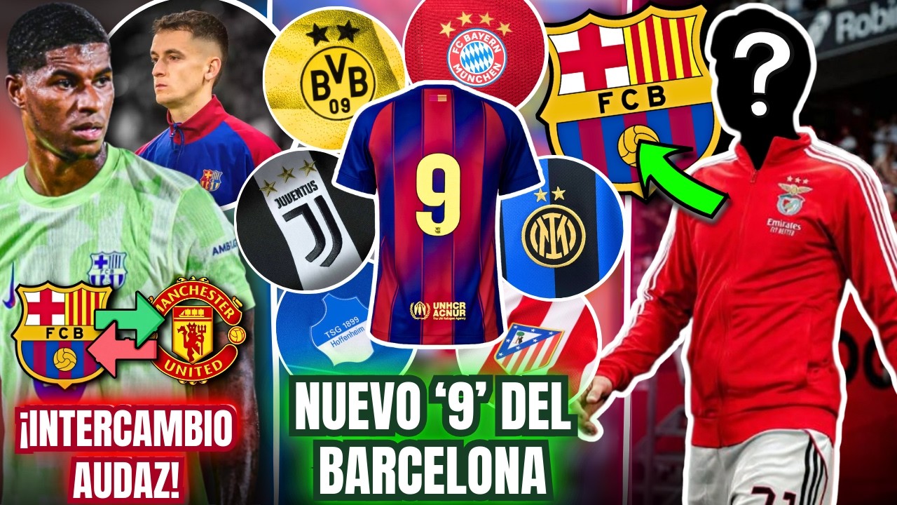 🚨NUEVO &lsquo;9&rsquo; del FC BARCELONA | INTERCAMBIO AUDAZ | JOYA del BENFICA en la MIRA | FERM&Iacute;N se DISPARA