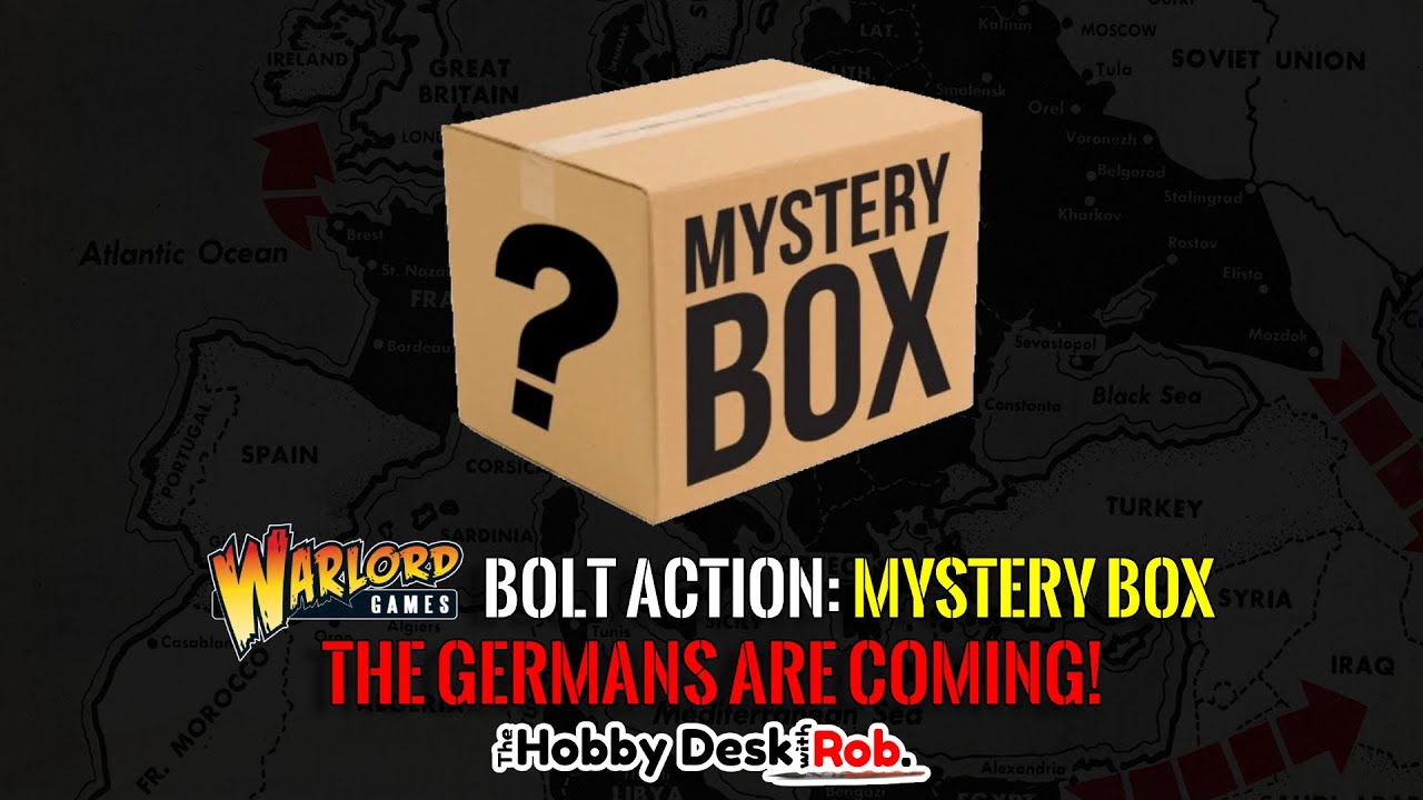 WARLORD GAMES BOLT ACTION MYSTERY BOX - THE GERMANS ARE COMING!
