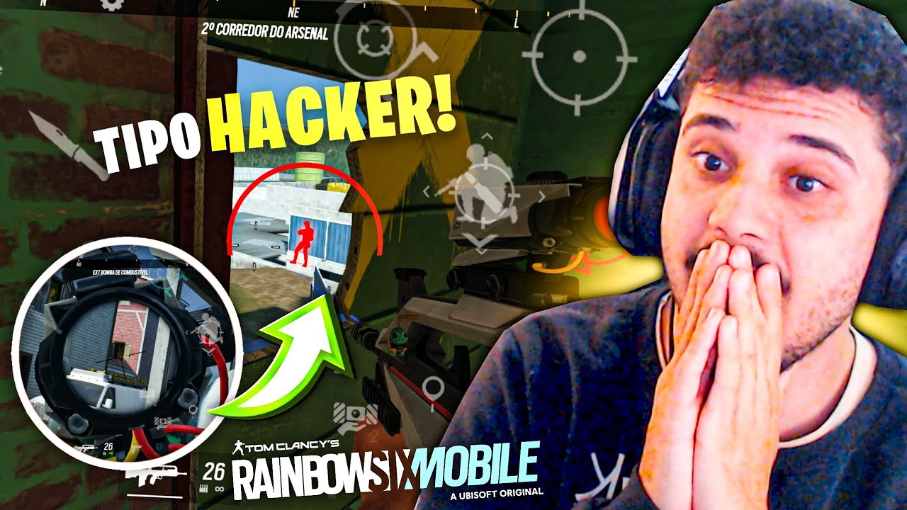 APRENDA AGORA! os MELHORES SPAWN PEEK do RAINBOW SIX MOBILE! ft: @AstaaR6 (dicas e truques)