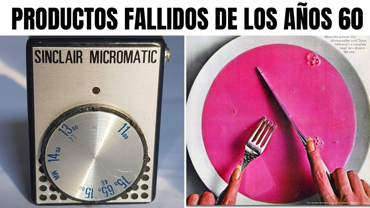 10 Productos Innovadores de los Años 60 que Fracasaron Estrepitosamente (Parte 5)