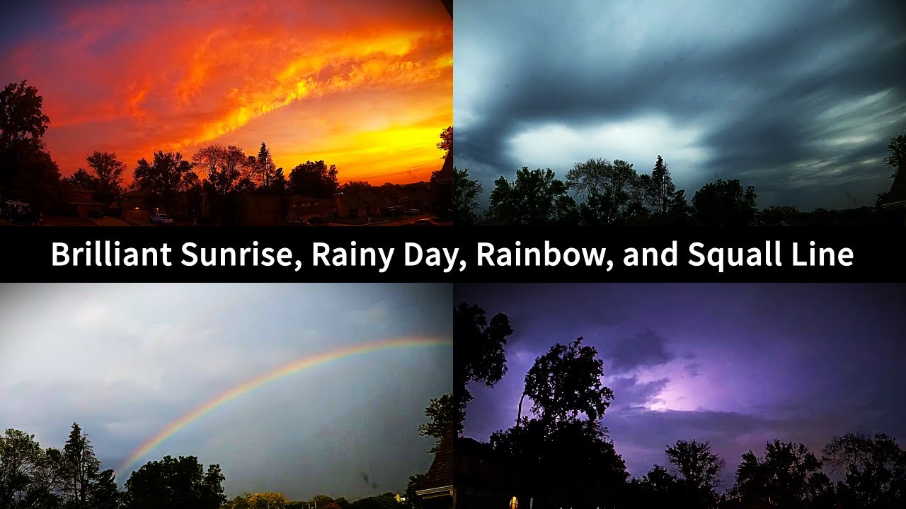 Massive Squall Line from Oklahoma to Ontario Hits Omaha – October 3–4, 2023