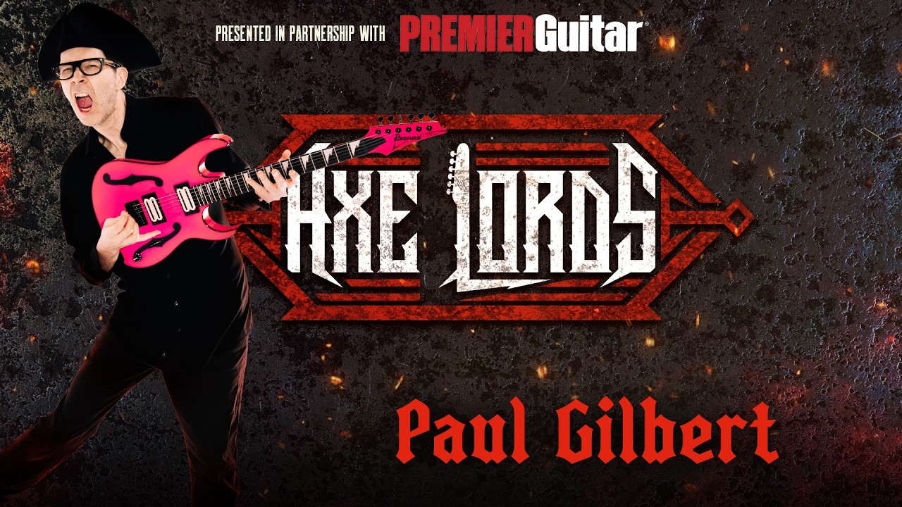 Paul Gilbert: Power-Drill Picking, the Ibanez Fireman, and Go-To Guitar Techniques | Axe Lords