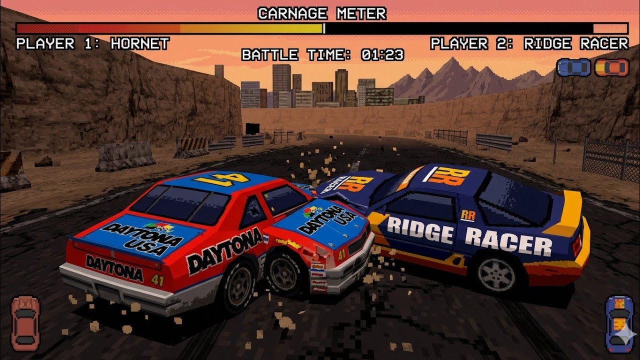 Big Tom Plays: Daytona USA 2001