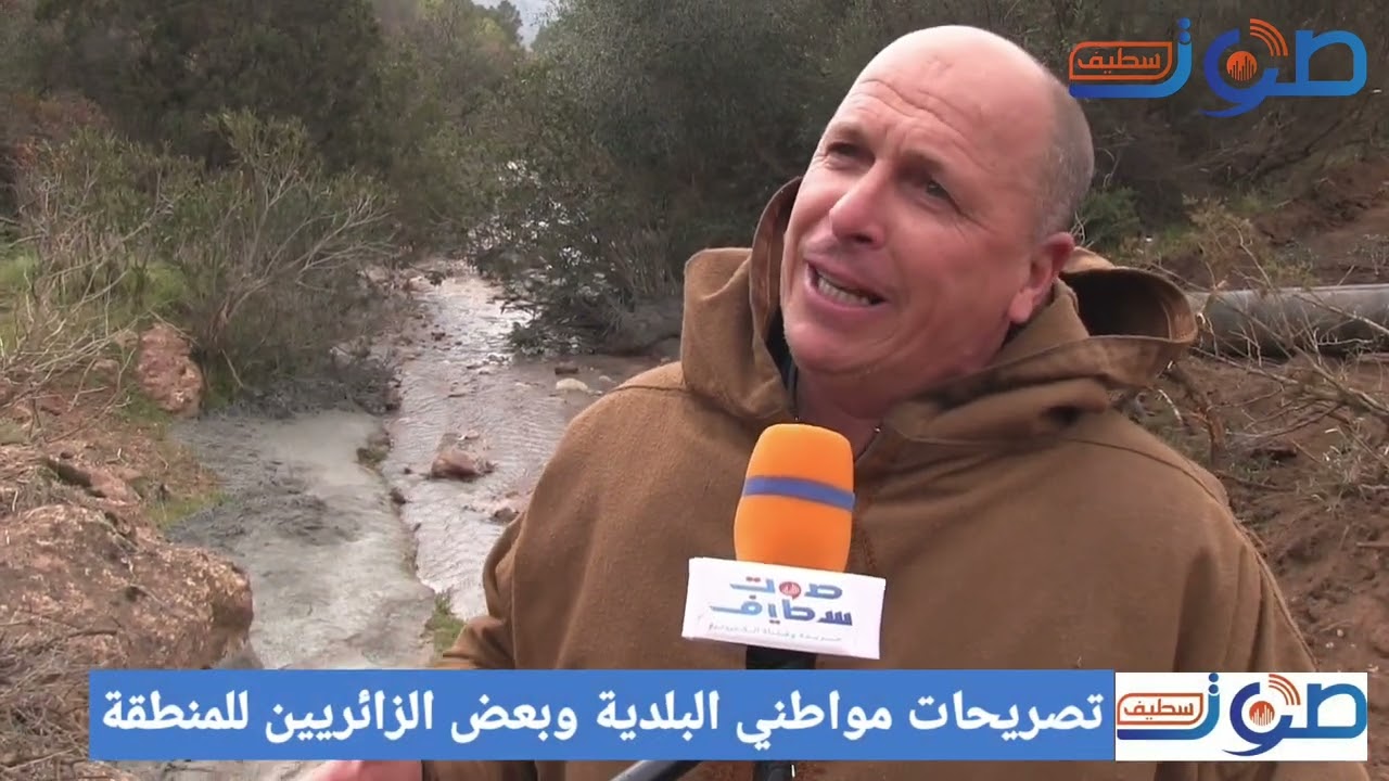 في حالة نادرة تدفق مياه نقب آراس طبيعيا الى السطح