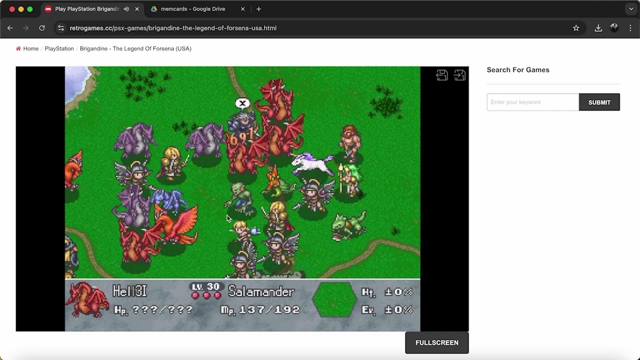 Brigandine LOF - fun 
