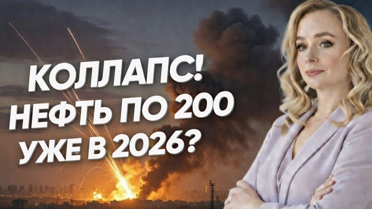 Нефтяной коллапс 2026. Что будет с нефтью и экономикой России?