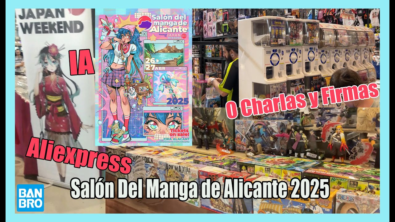 Mi experiencia y Critica del Salón del Manga de Alicante 2025