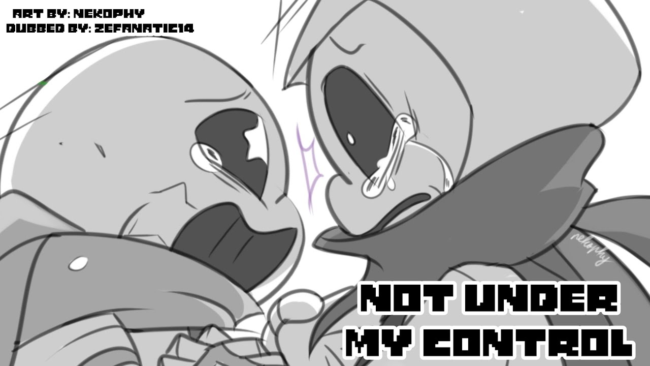 Not Under My Control //Palette and Goth Comic// (Undertale AU Sanses)