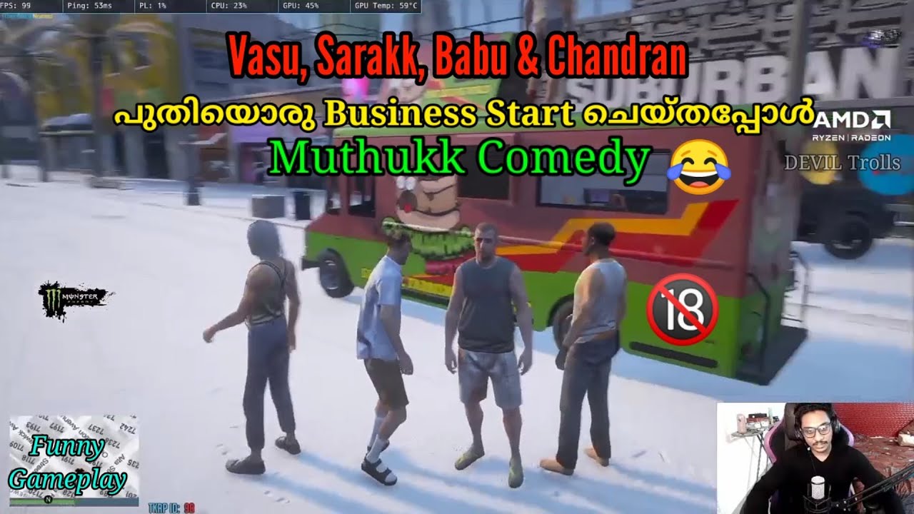 😂Vasu, Babu, Sarakk & Chandran🤣 പുതിയൊരു Business Start ചെയ്‍തപ്പോൾ Muthukk Comedy😂