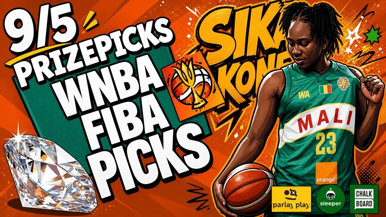 MY TOP WNBA FIBA PICKS FOR TODAY | WNBA FIBA PRIZEPICKS 9/5/2026 FRIDAY