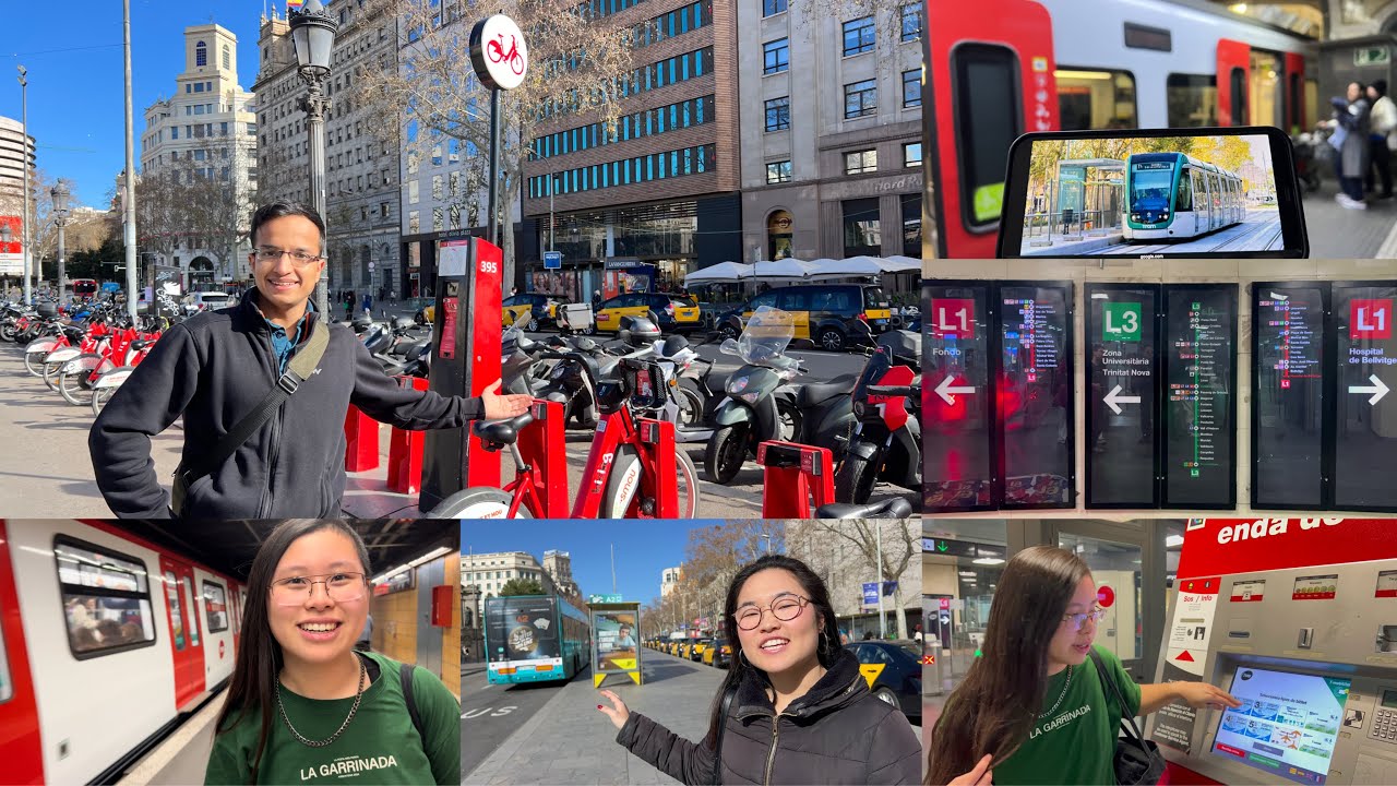 Transportation System in Barcelona 🇪🇸 [Complete Guide]: Metro, Buses, Bicing & More | Erasmus Spain