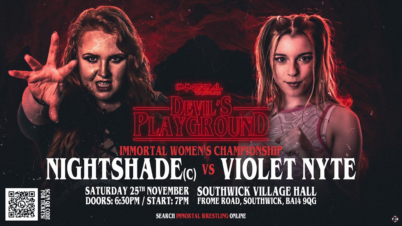 Nightshade Defends Title Against Violet Nyte at Devil's Playground (25.11.23)