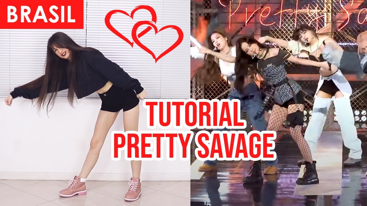 [Tutorial] BLACKPINK - Pretty Savage coreografia como dançar passo a passo o refrão | Taty Macieski