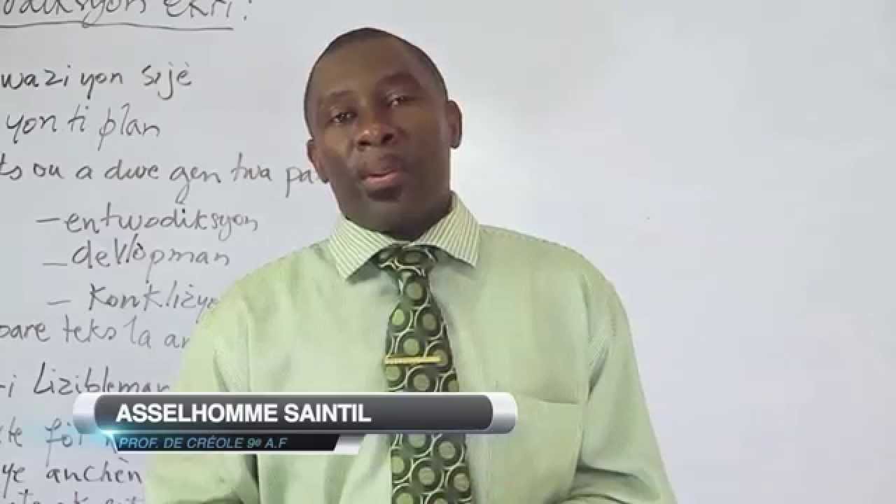 Cours de rattrape - CREOLE 9e AF MODULE 1