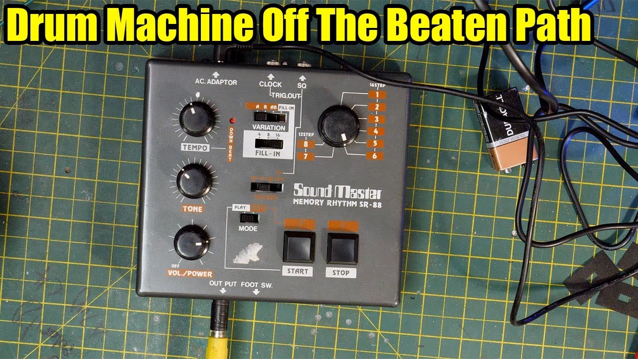 Cheapo Boss DR55?? the Sound Master MEMORY RHYTHM SR88